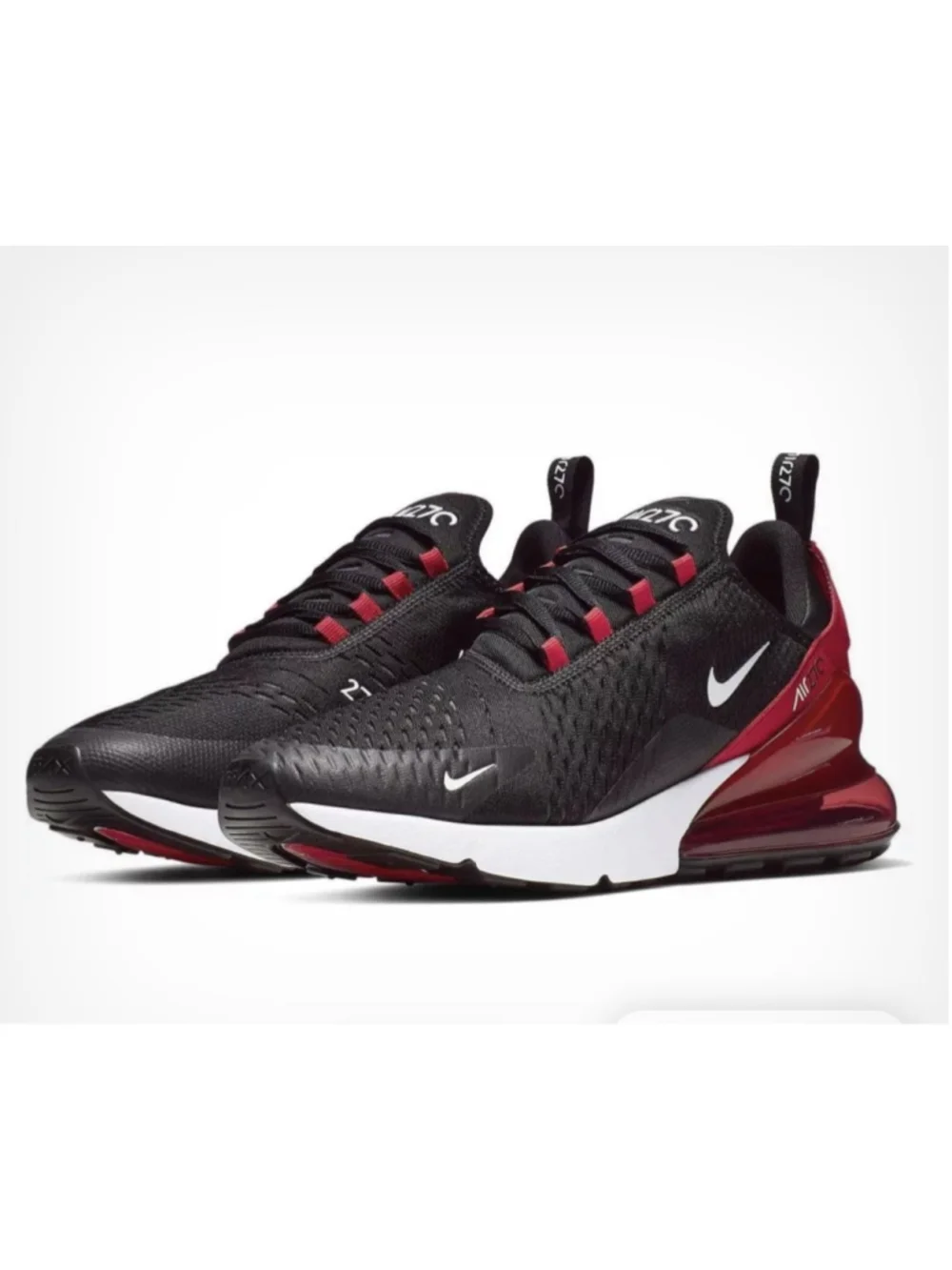 Nike - Air Max 270 'Black University Red' Perfect Condition sz 12